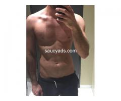 Athletic Hung White Guy for Sensual & Erotic Massage, Play & More