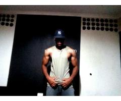 Open Minded Black Muscular Male